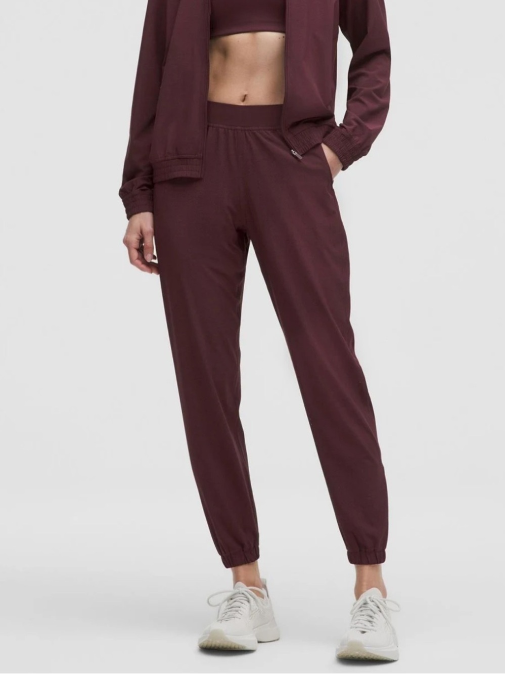 Lululemon Women’s Adapted State Perforated High-Rise Jogger in Goodnight Plum